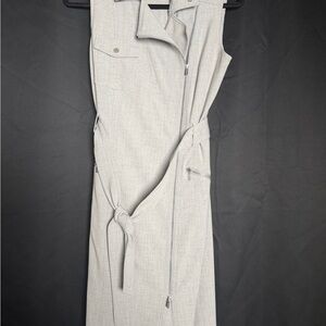Calvin Klein Gray Sleeveless Dress